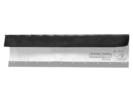 Rubber Deflectors for SnowDogg® Straight Blade Plows